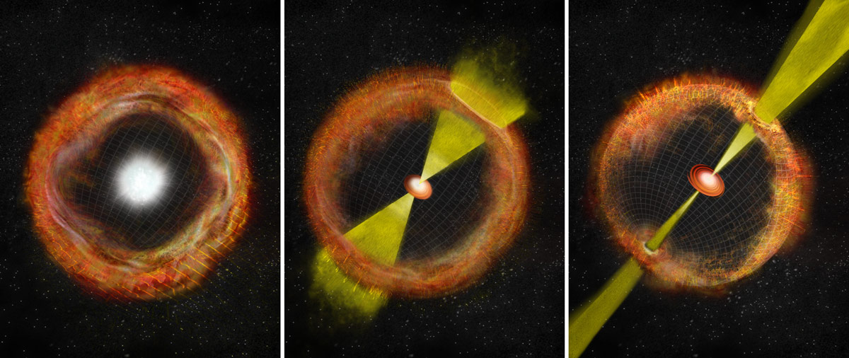 Strange Supernova is “Missing Link” in Gamma-Ray Burst Connection