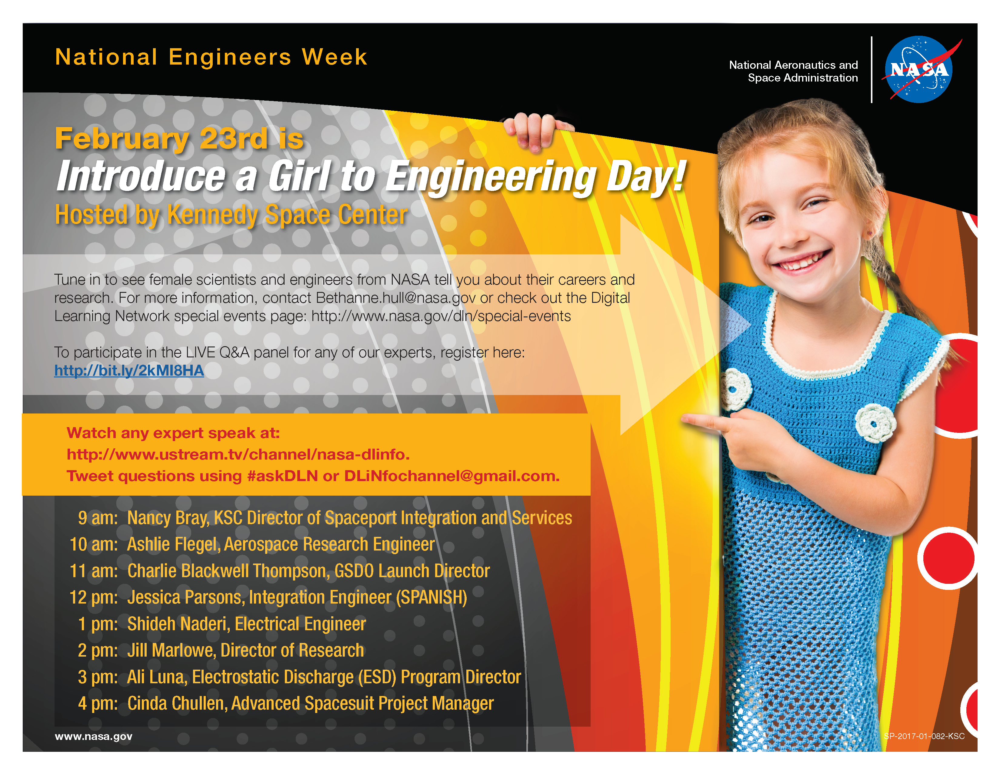 February 23rd is Introduce a Girl to Engineering Day!