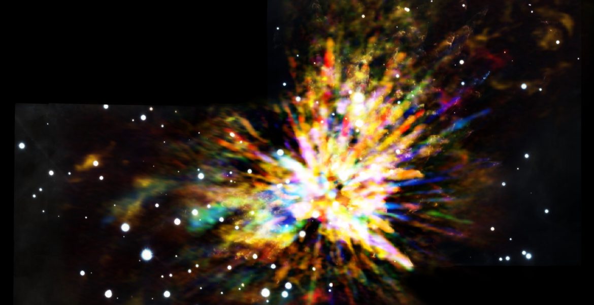 Image Release: ALMA Captures Explosive Star Birth