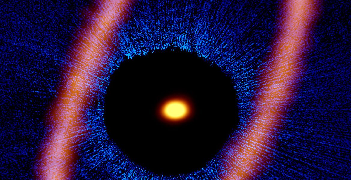 ALMA Eyes Icy Ring around Young Planetary System
