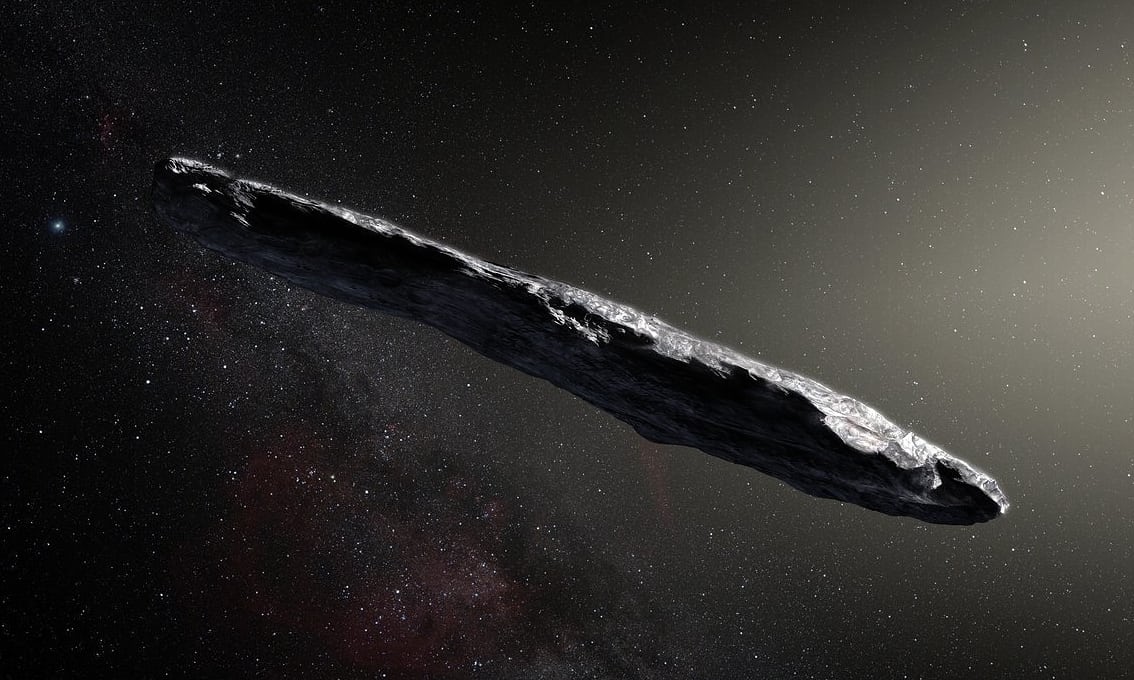 Interstellar asteroid checked for alien technology