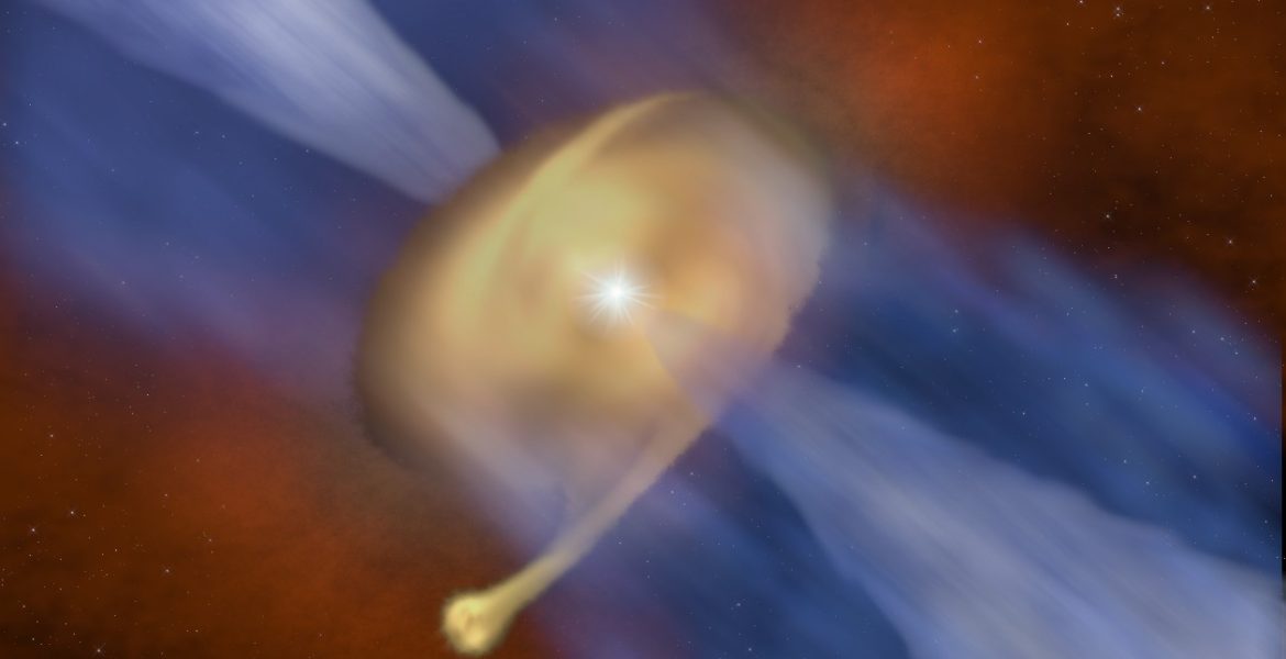 Fragmenting Disk Gives Birth to Binary Star ‘Odd Couple’