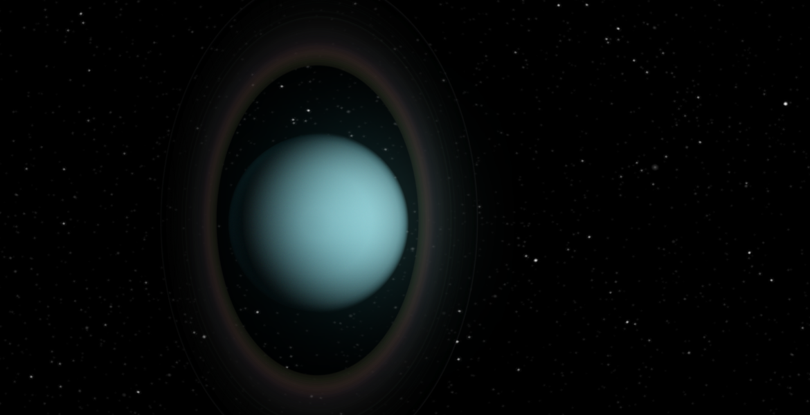 Planetary Rings of Uranus ‘Glow’ in Cold Light