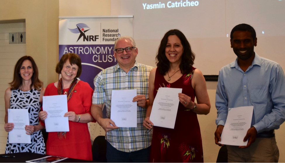 IAU-NRF Regional Office of Astronomy for Development Launched in North America