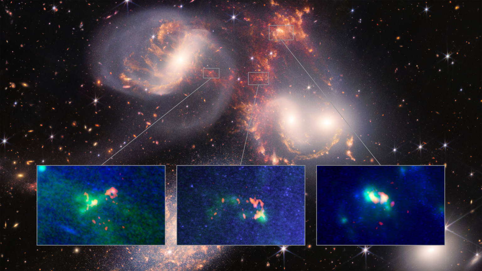 ALMA and JWST Reveal Galactic Shock is Shaping Stephan’s Quintet in Mysterious Ways