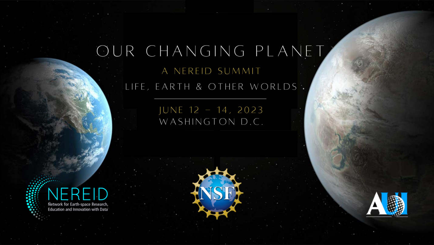 Announcing NEREID’s DC Summit: Our Changing Planet