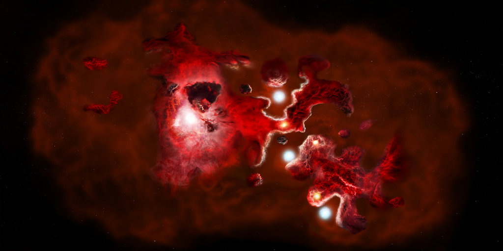 ALMA Reveals Stunning Details of Infant Galaxies in the Early Universe