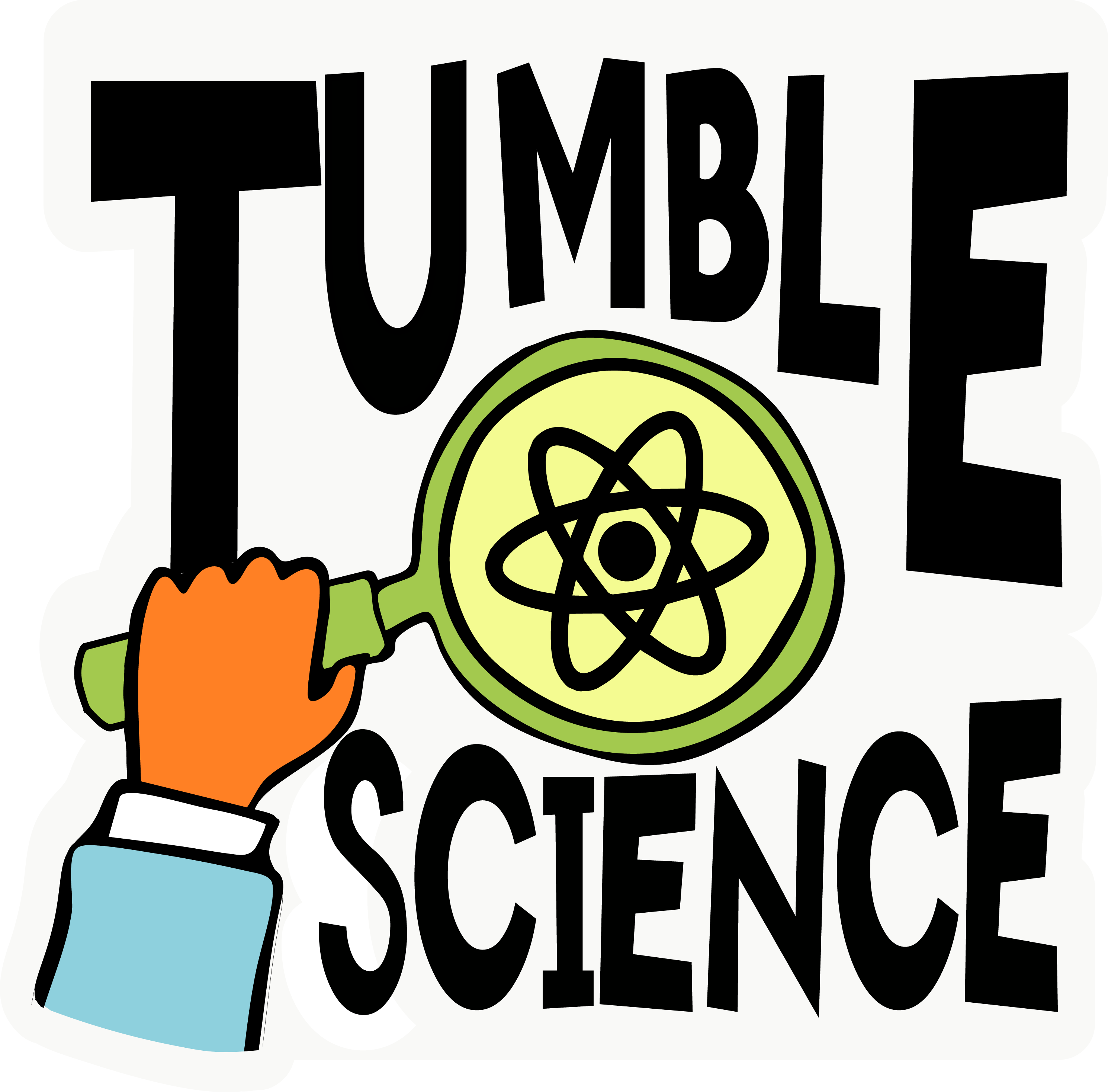 Tumble Science Podcast for Kids logo
